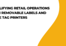 Simplifying Retail Operations with Removable Labels and Price Tag Printers